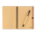Notebook in sughero c/penna - 2