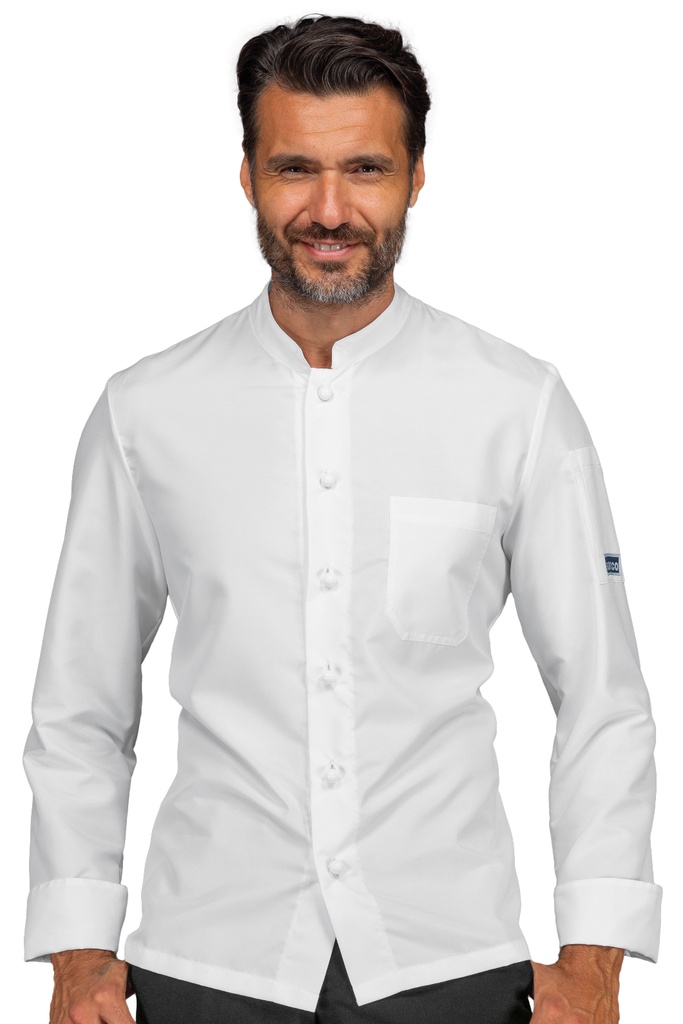 Giacca cuoco Koen - Manica Lunga - 100% Poliestere Superdry