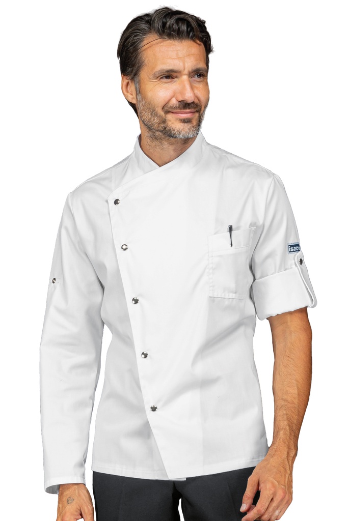 Giacca cuoco Manhattan mezza manica - Mezza Manica - 65% Poliestere 35% Cotone