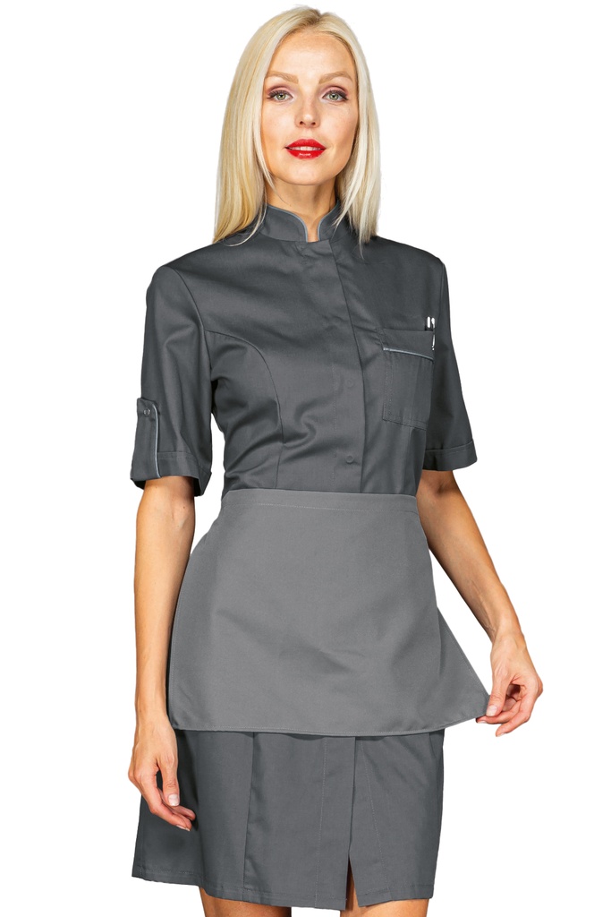 Camice Venezia M/M con Grembiulino - Mezza Manica - 65% Poliestere 35% Cotone