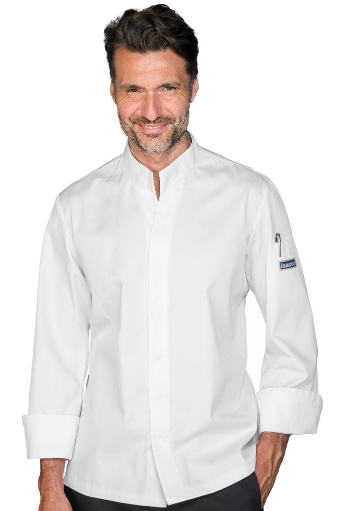Giacca Cuoco Sincler - Manica Lunga - 65% Poliestere 35% Cotone