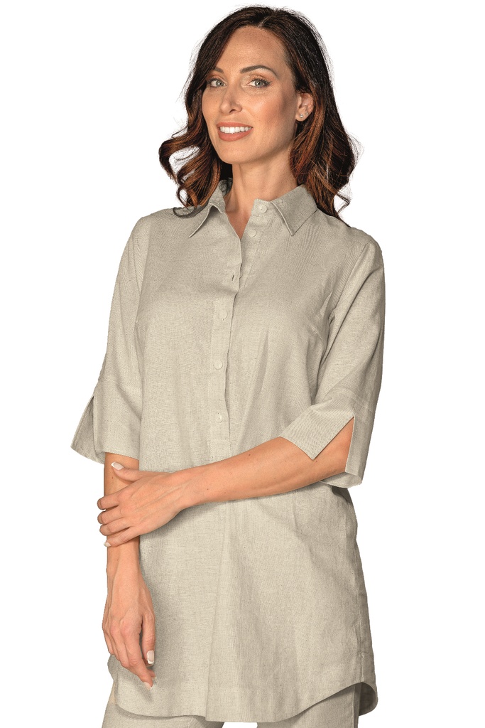 Blusa Java - 60% Cotone 40% Lino
