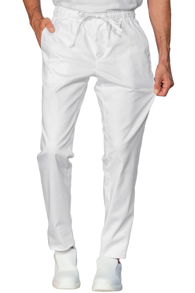 Pantalone slim zip unisex - 97% Cotone 3% Spandex - Super Stretch