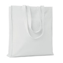 Shopper in cotone c/soffietto