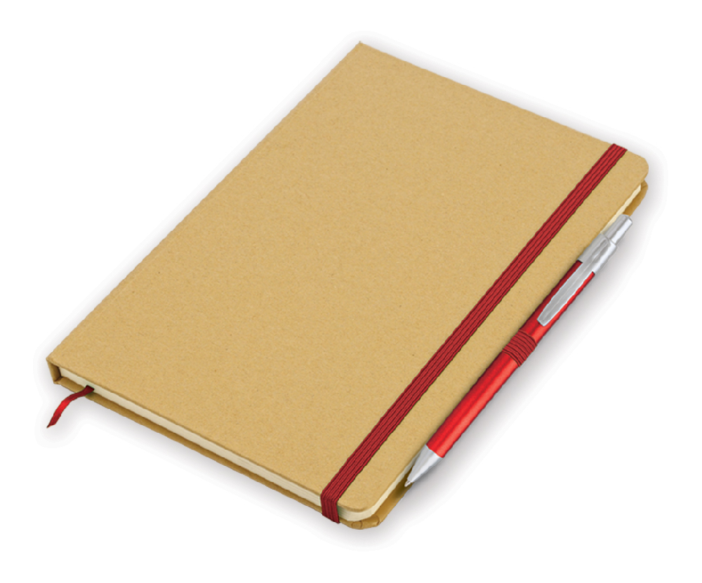 ECO-NOTES C/ELASTICO CART. NAT. F.TO 9X14