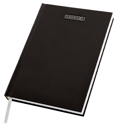 [MG-05517] AGENDA IMBOTTITA F.TO 17X24 SETTIMANALE (Nero)