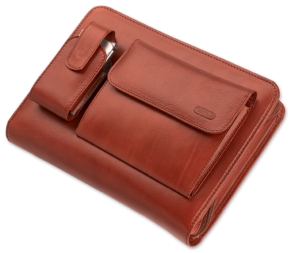AGENDA BORSELLO IN CUOIO 17x24 GIORNALIERA