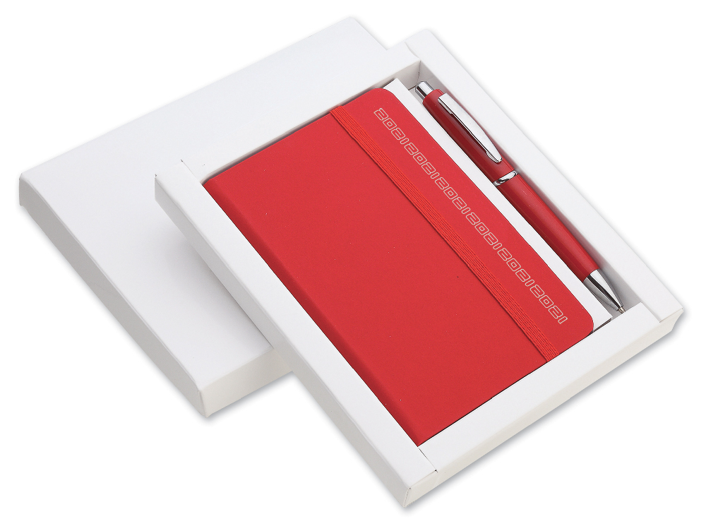 SET AGENDA GIORNALIERA C/ELASTICO F.to 9x14 C/PENNA