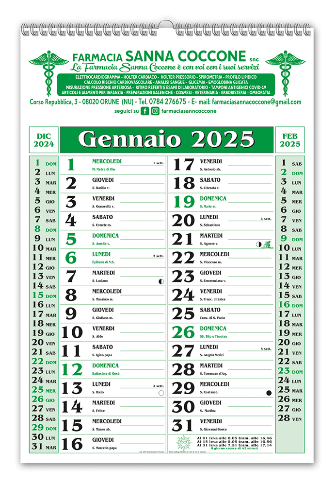 OLANDESE TRIMENSILE SPIRALATO 12Fg. F.to 31x44