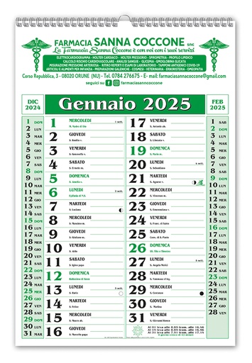 [MG-05966] OLANDESE TRIMENSILE SPIRALATO 12Fg. F.to 31x44 (VERDE)