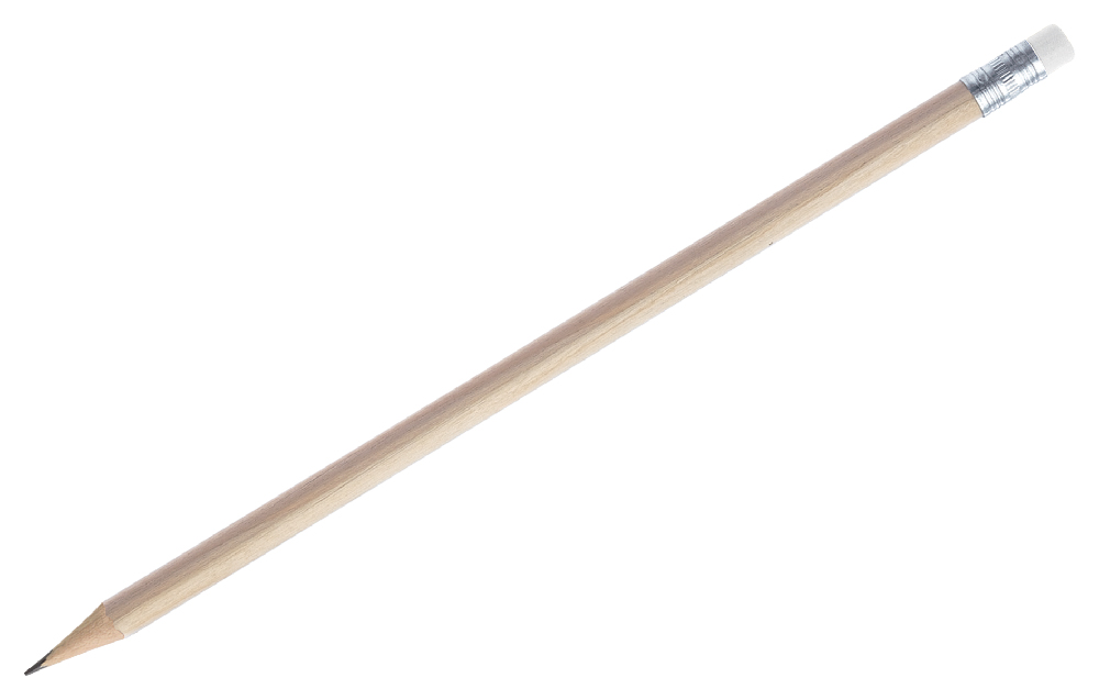 MATITA NATURALE CON GOMMINO