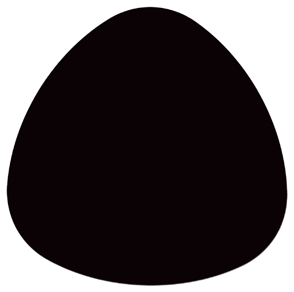 SOTTOPIATTO "EGG" IN PVC IDROREPELLENTE LAVABILE