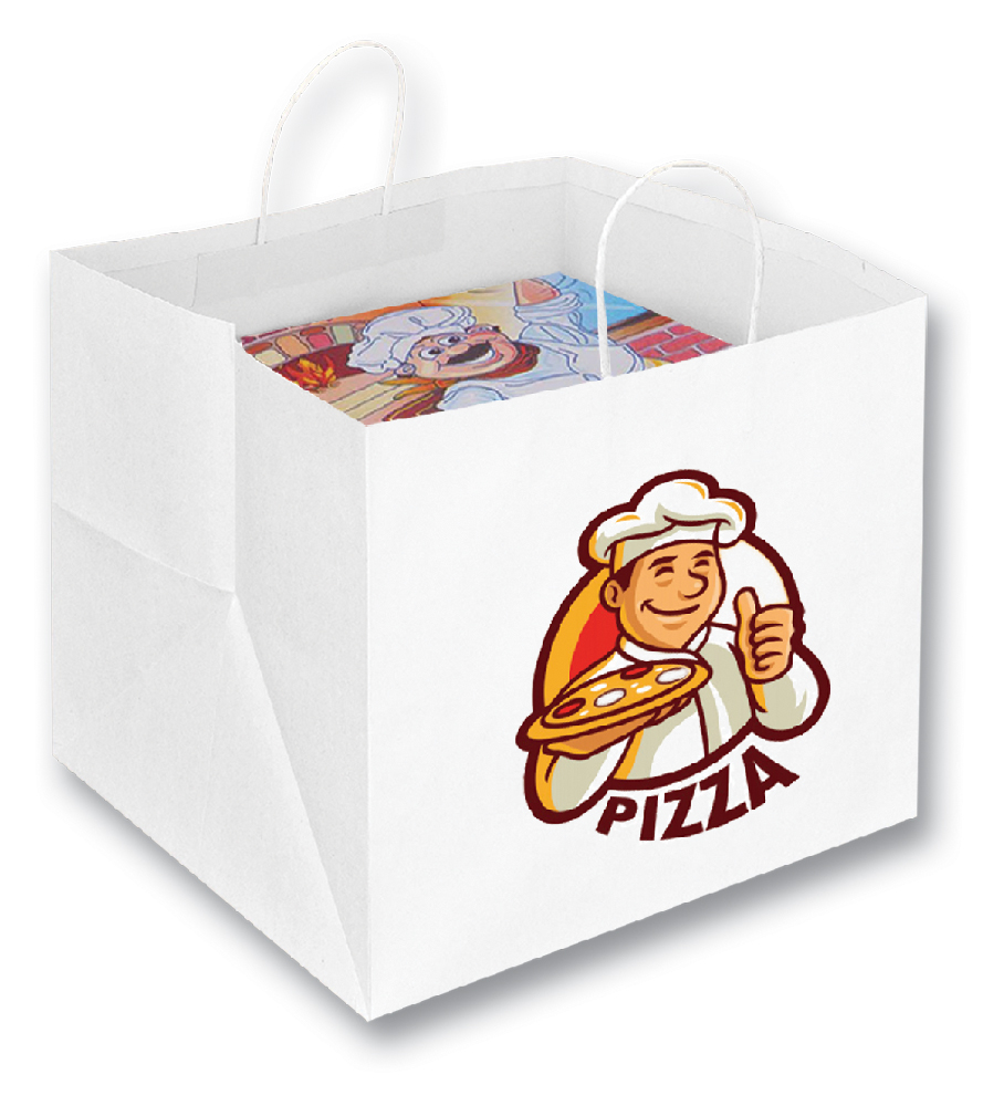 SHOPPER PIZZA PACK IN CARTA CM.36x33x32