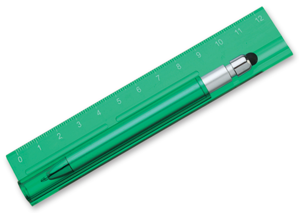RIGHELLO 12CM + PENNA TOUCH