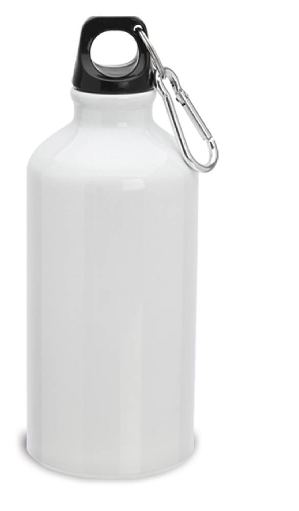 BORRACCIA ALLUMINIO 500ML C/MOSCHETTONE