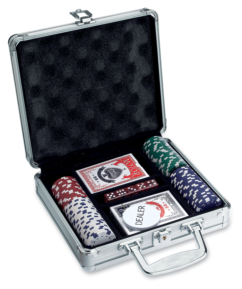 SET POKER:VALIGETTA ALLUM+100FICHES