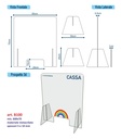BARRIERA ANTIDROPLET DIMENSIONE cm.60x70