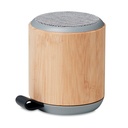 Speaker in bamboo senza fili