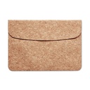 Porta laptop in sughero con pat