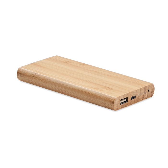 Power bank in bamboo da 6000mAh