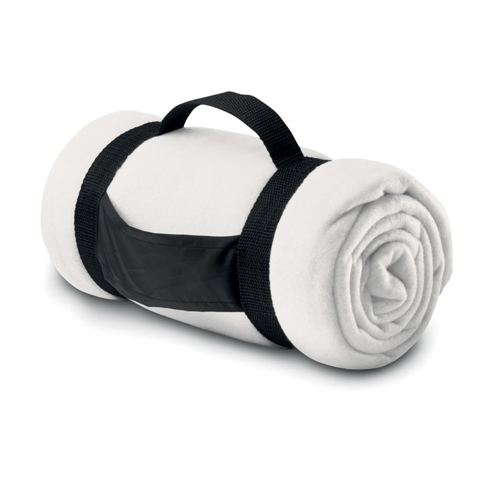 Coperta in pile con manico