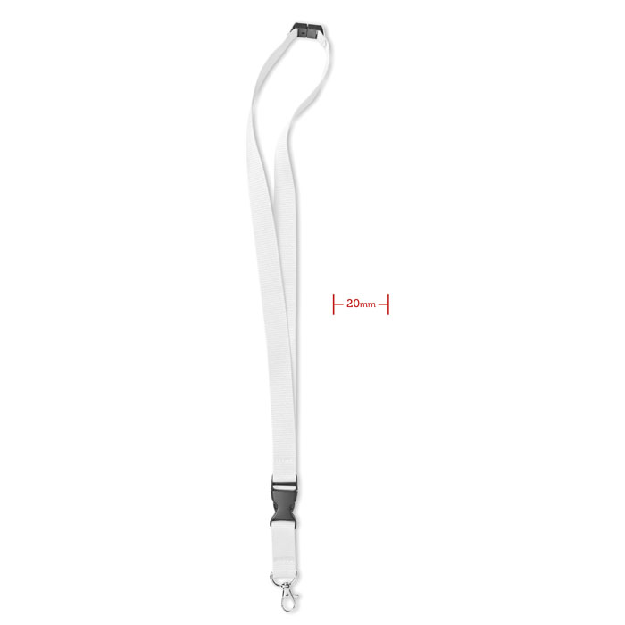 Lanyard con moschettone