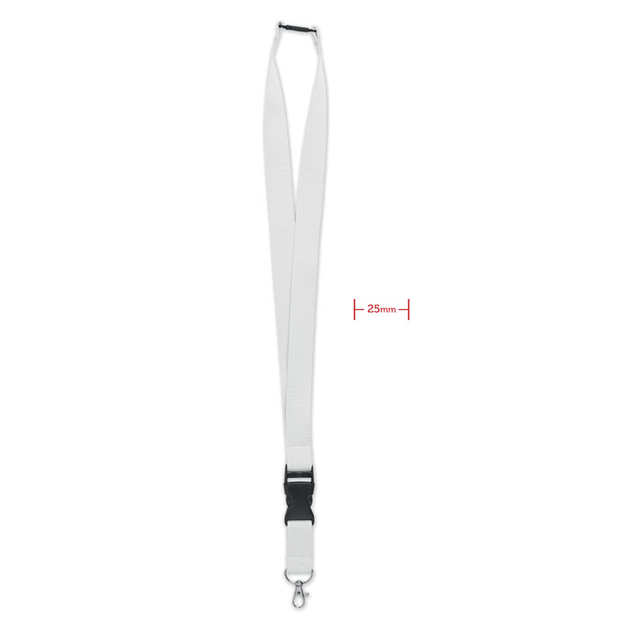 Lanyard con gancio in metallo