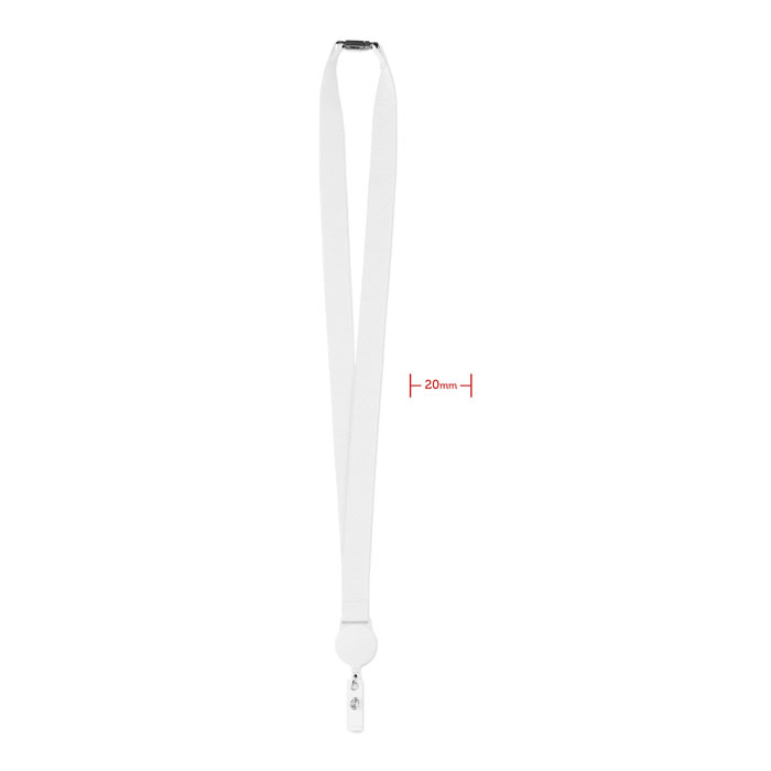 Lanyard con badge estraibile