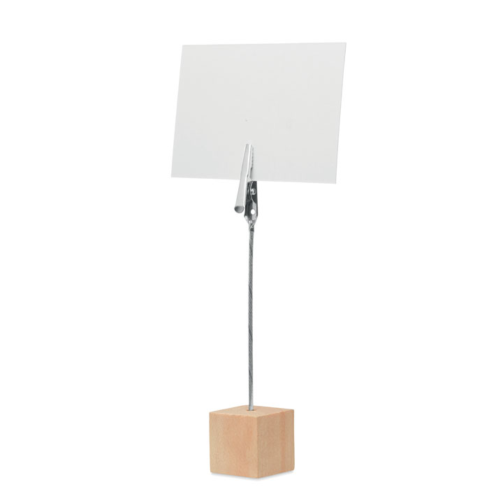 Clip in legno