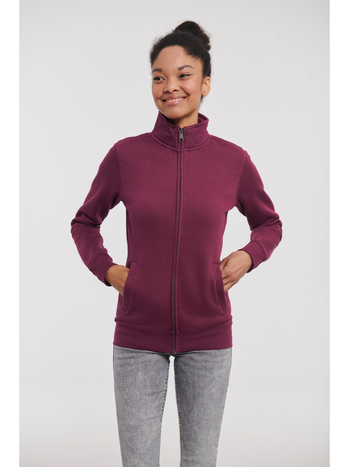 FELPA AUTHENTIC CON ZIP E CAPPUCCIO LADY