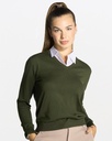 PULLOVER DONNA COLLO A "V"