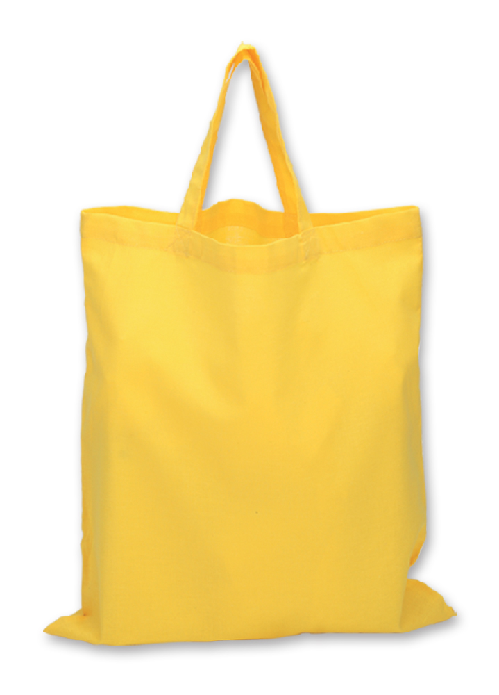 BORSA COTONE COLORATO 135GR.CM.38x42 MANICI CORTI