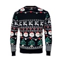 Maglione natalizio a LED L/XL