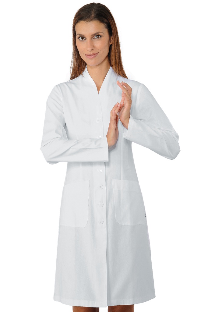Camice Lugano Bianco - Manica Lunga - 100% Cotone