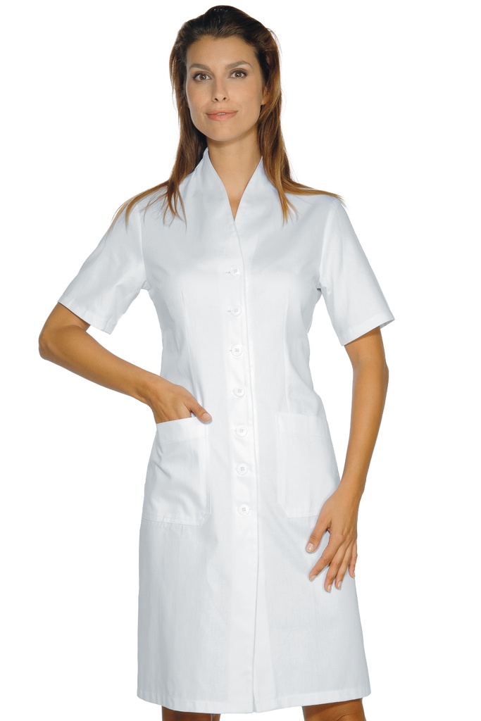 Camice Lugano Bianco - Mezza Manica - 100% Cotone