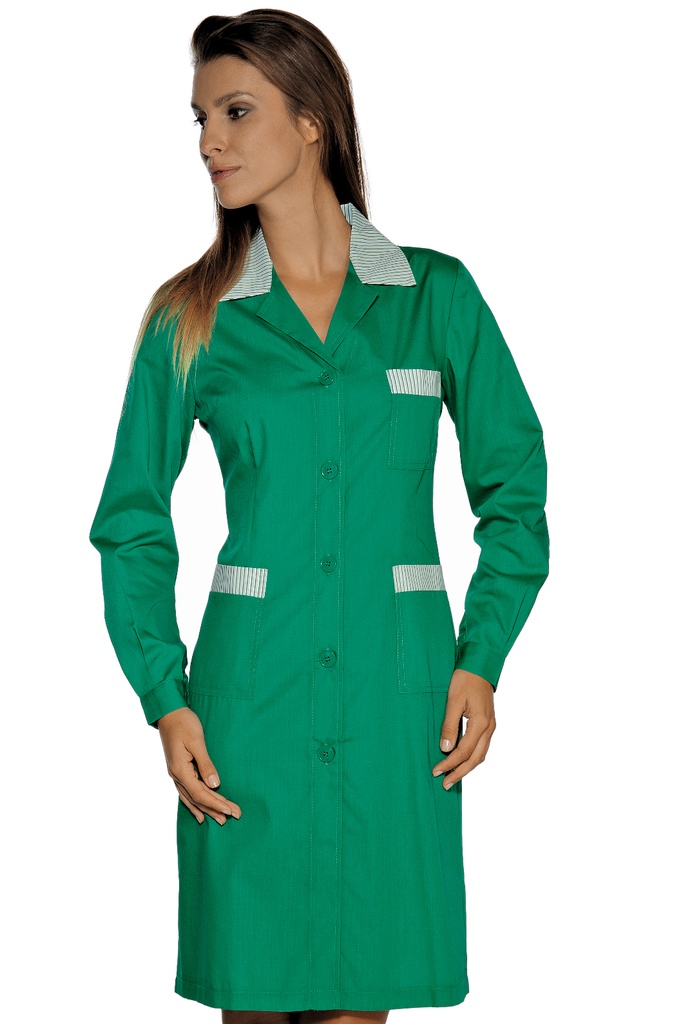 Camice Positano - Manica Lunga - 65% Poliestere 35% Cotone