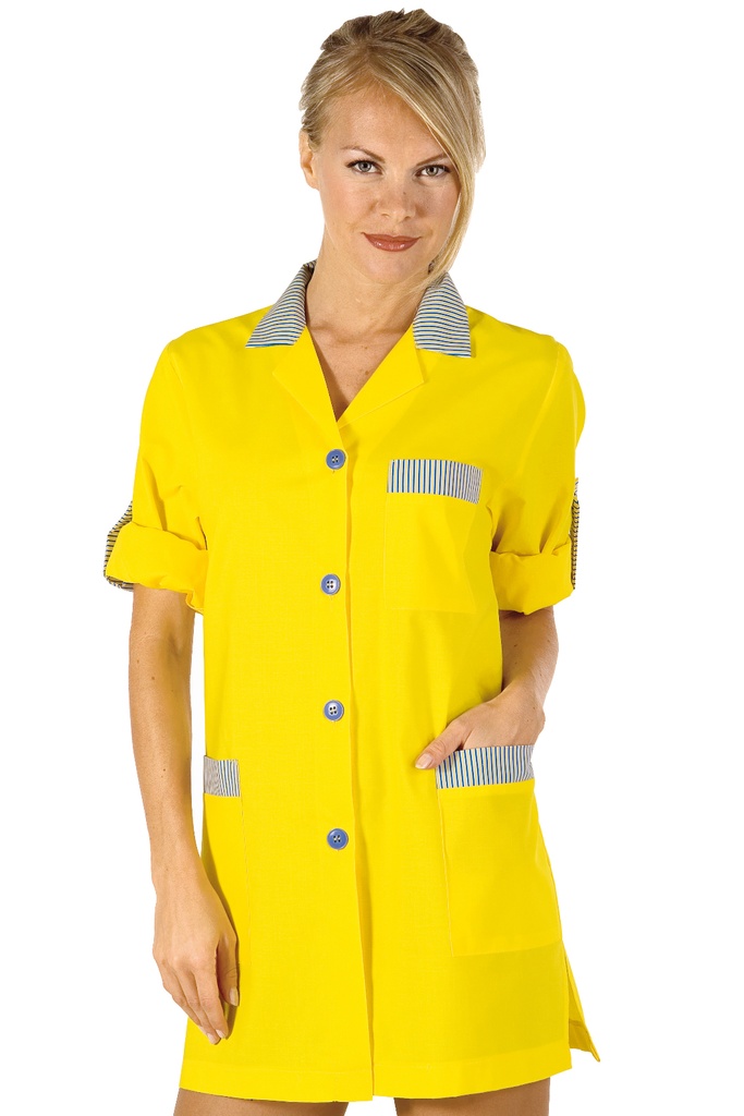 Casacca York - Manica Lunga - 65% Poliestere 35% Cotone