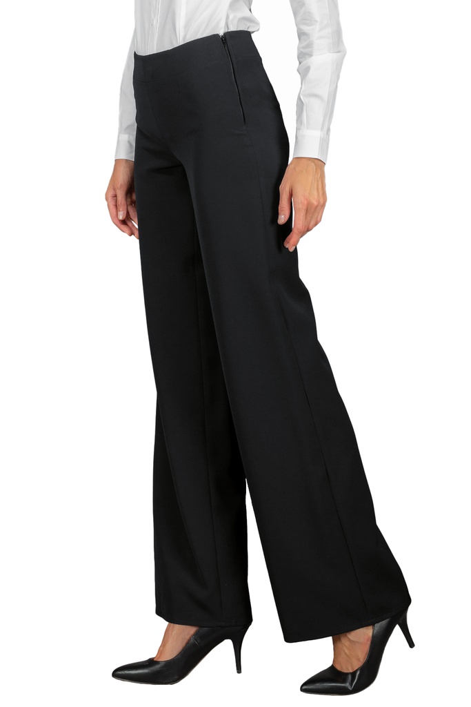Pantalone Donna Palazzo - 96% Poliestere 4% Spandex