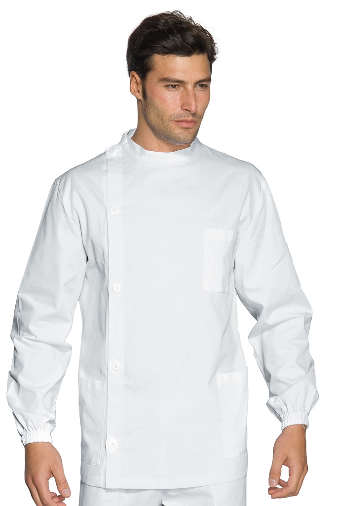 Casacca Dentista - Manica Lunga - 100% Cotone