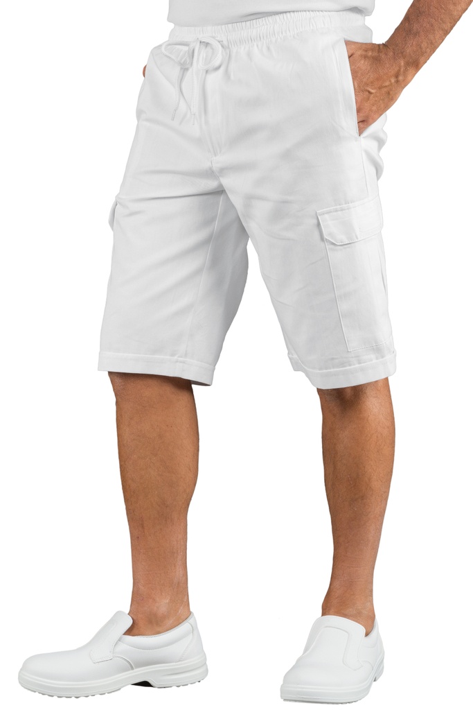 Pantacargo Short con elastico - 100% Cotone