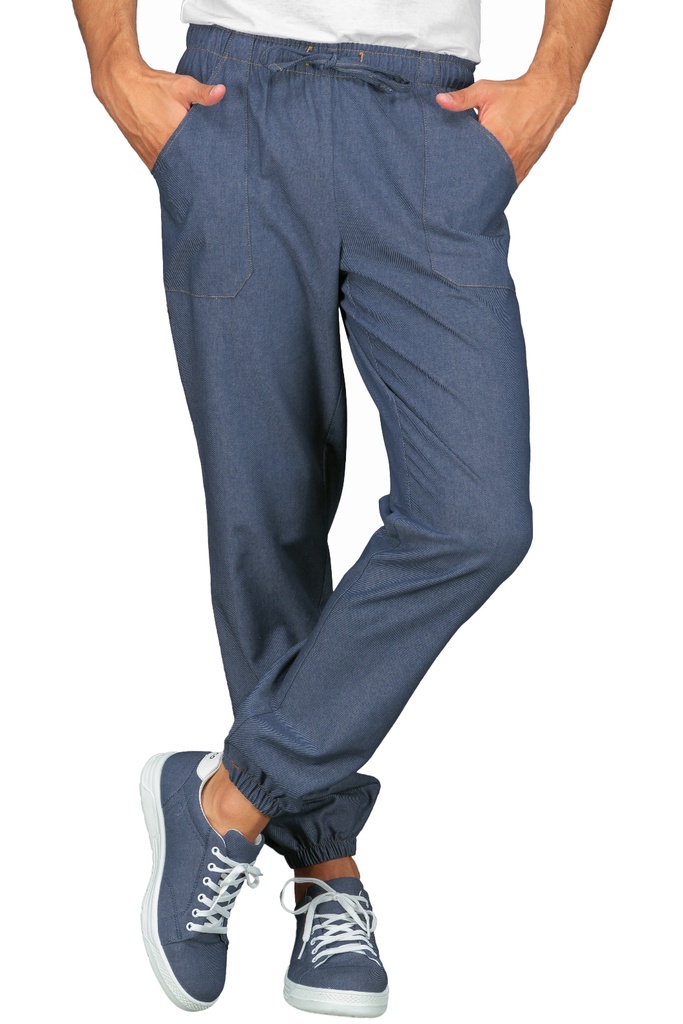 Pantagiaffa con elastico - 97% Cotone 3% Spandex - Stretch