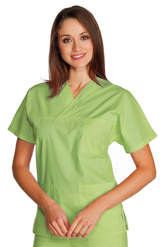 Casacca Collo a V  - 65% Poliestere 35% Cotone - 115 Gr/m²