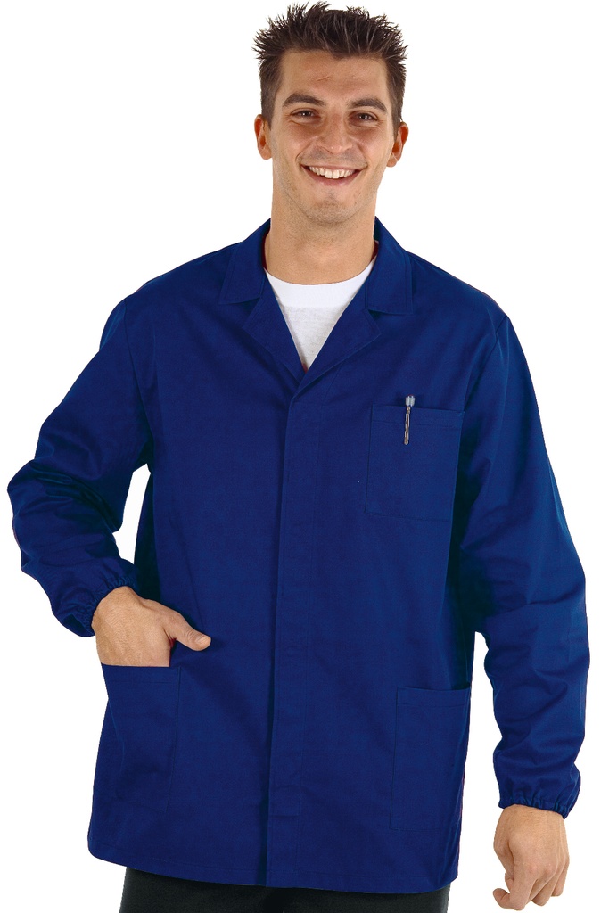 Giacca Sport bottoni a pressione - 65% Poliestere 35% Cotone - 125 Gr/m²