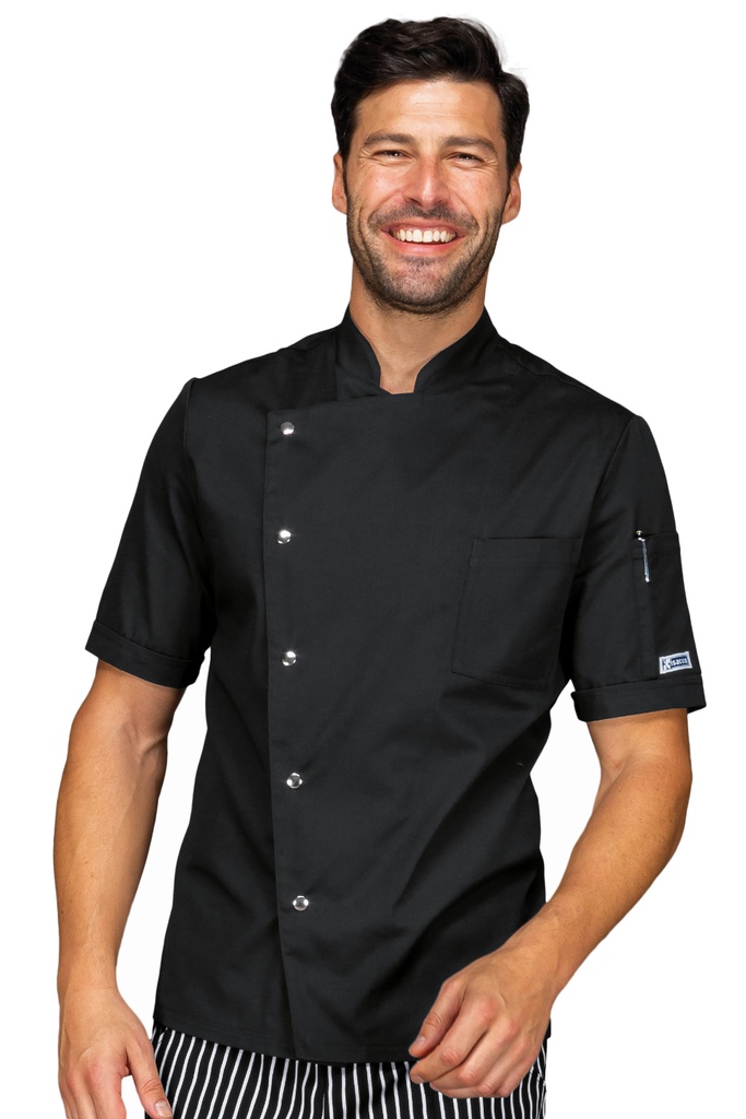 Giacca cuoco Belfast - Mezza Manica - 65% Poliestere 35% Cotone