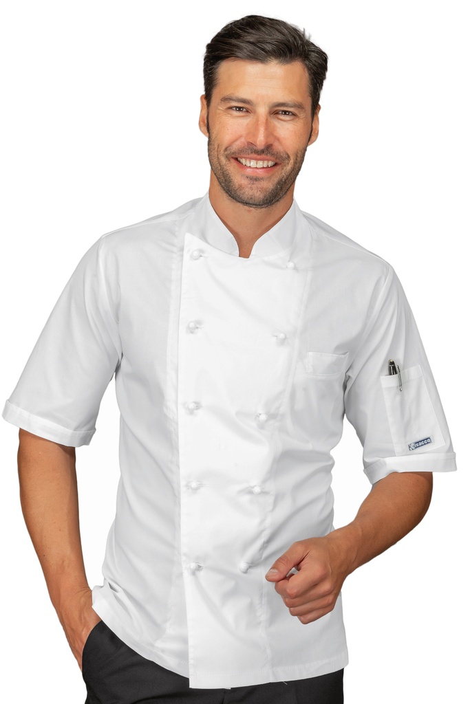 Giacca Cuoco Alabama - Mezza Manica - 100% Cotone