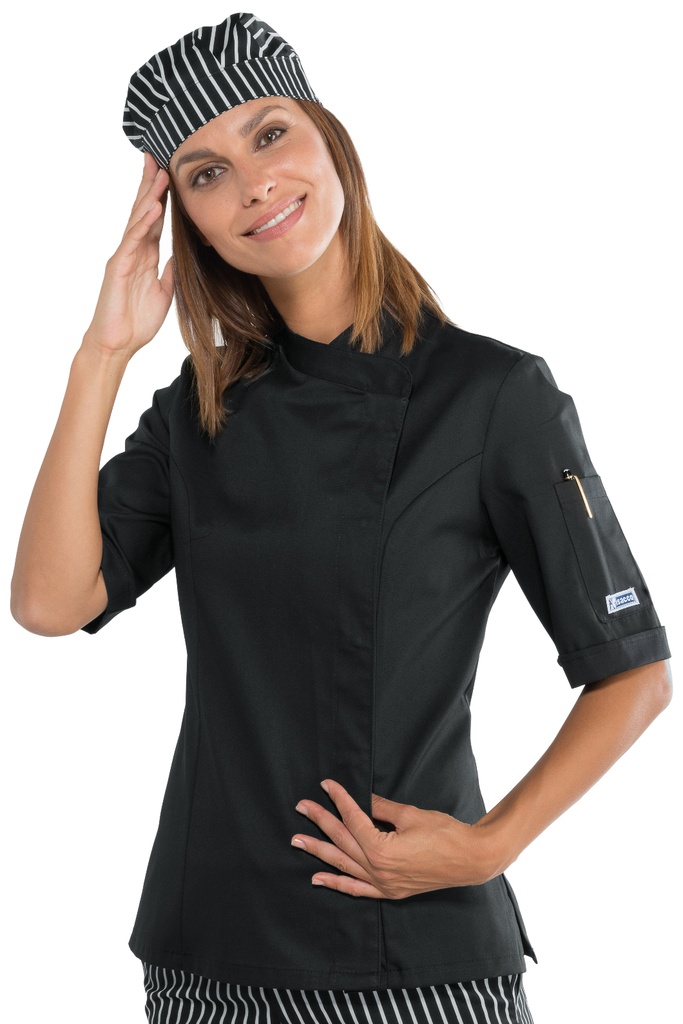 Giacca Lady Snaps - Mezza Manica - 65% Poliestere 35% Cotone