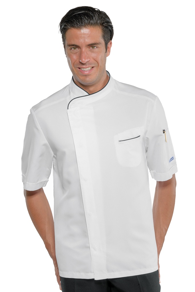 Giacca cuoco Bilbao - Mezza Manica - 100% Cotone