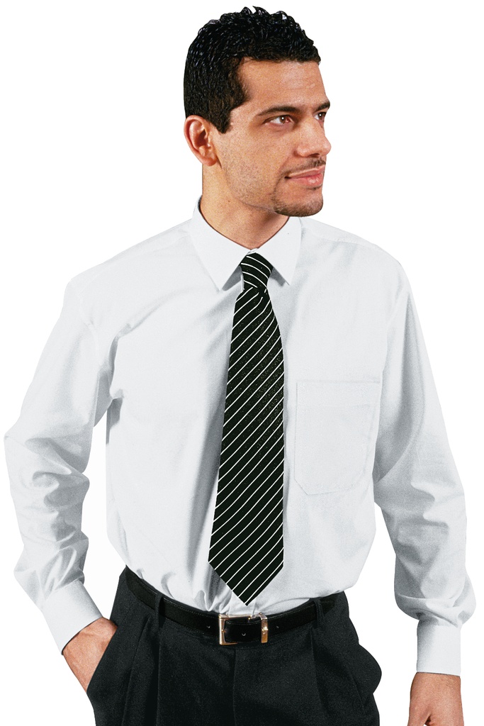 Camicia Uomo - Manica Lunga - 65% Poliestere 35% Cotone