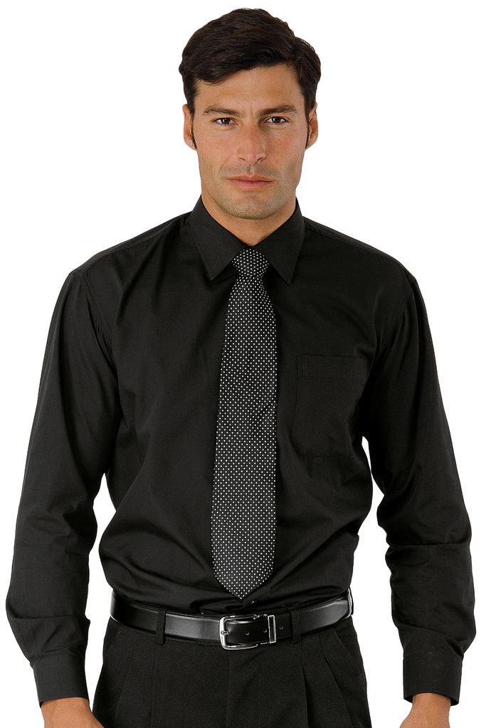 Camicia Unisex - Manica Lunga - 65% Poliestere 35% Cotone