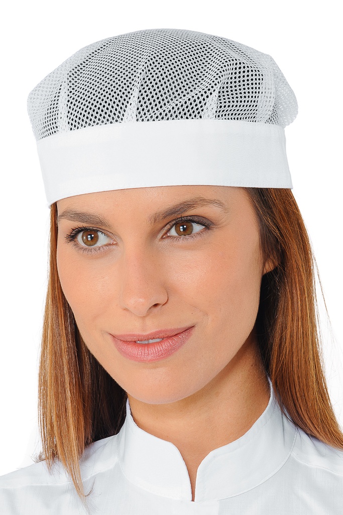 Cappello Bob con rete - 65% Poliestere 35% Cotone